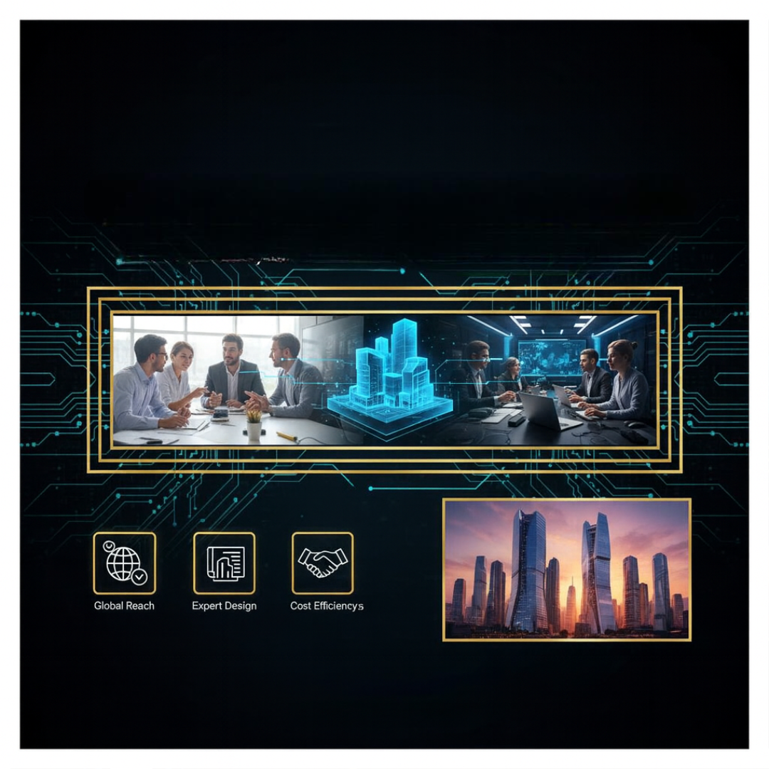 Outsourcing BIM professionals – expert modelers and coordinators