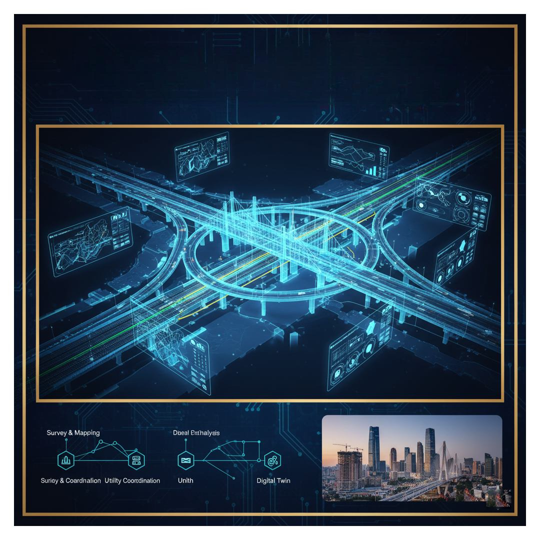 Infrastructure BIM Services — civil & infrastructure coordination